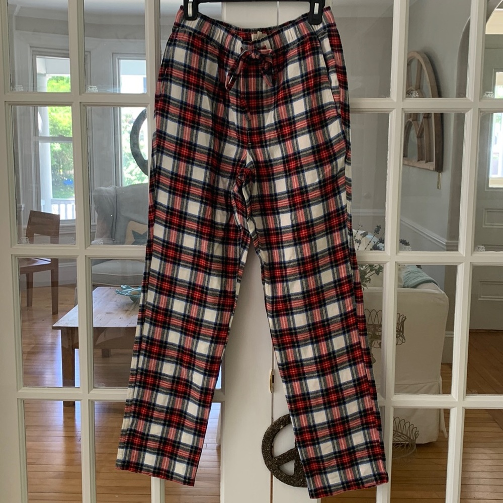 NWT J CREW FLANNEL PAJAMA BOTTOMS